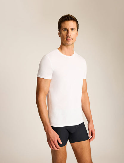 Premier Pima Cotton Crewneck Undershirt - Mens Commando