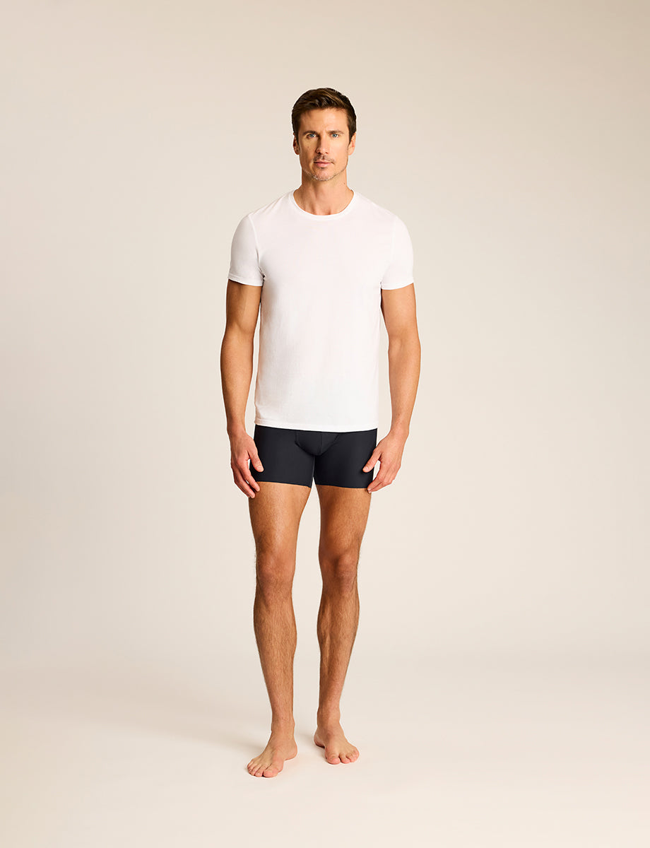 Premier Pima Cotton Crewneck Undershirt - Mens Commando