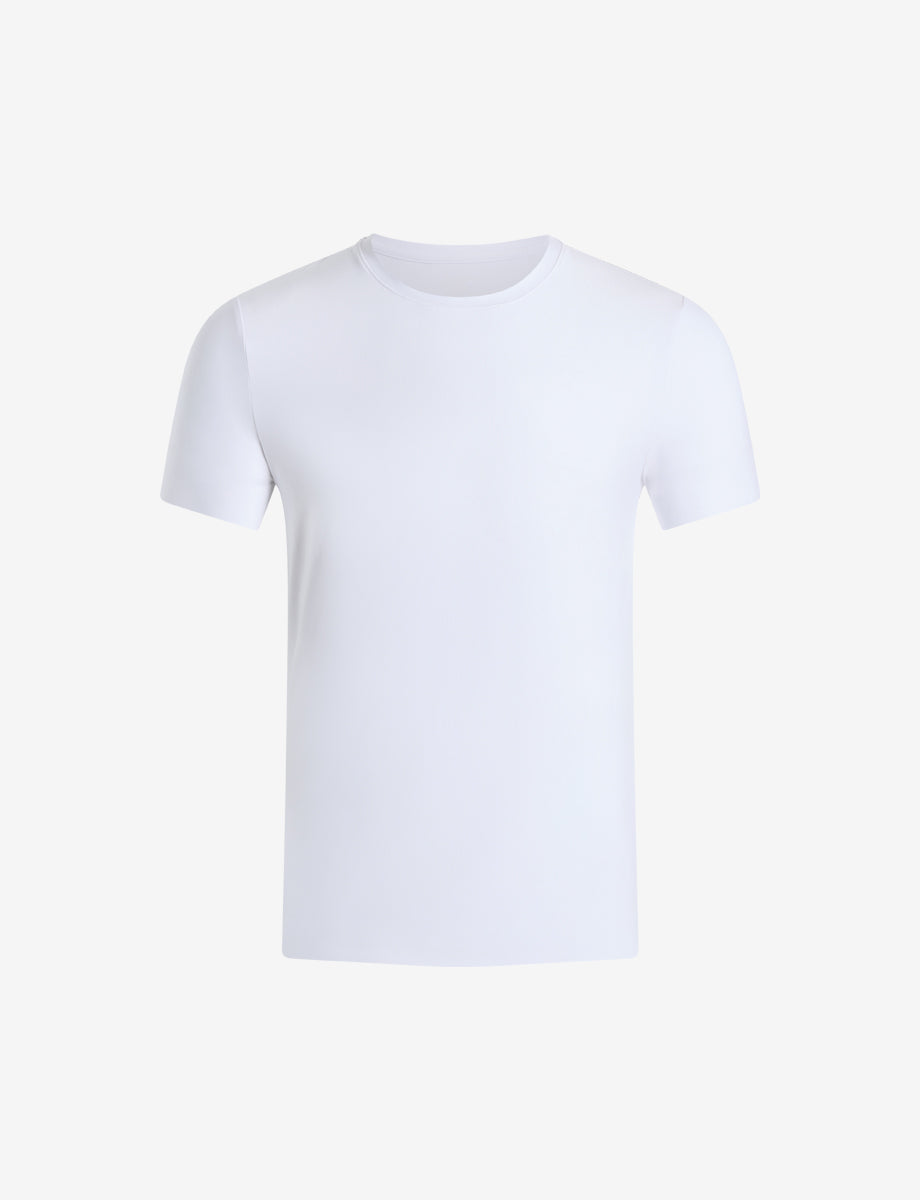 Essential Modal Crewneck Undershirt - Mens Commando