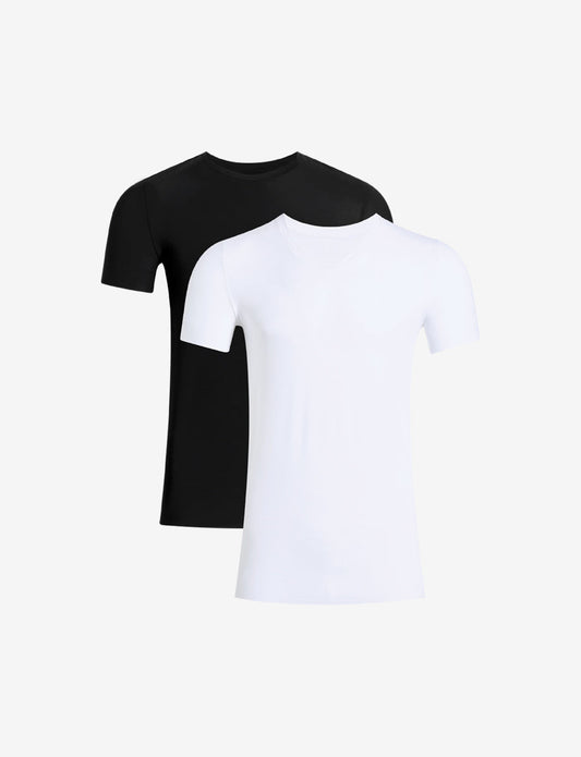 Classic V-Neck Undershirt 2-Pack - Mens Commando