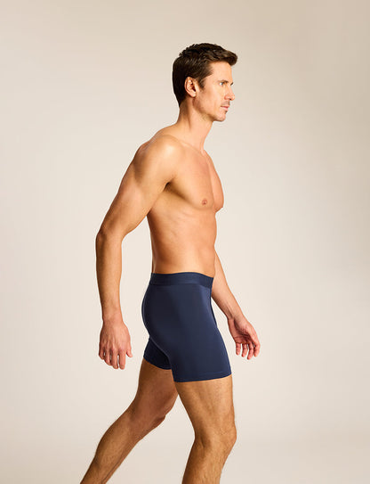Essential Modal Relaxed Boxer Brief with Fly 3-Pack - Mens Commando