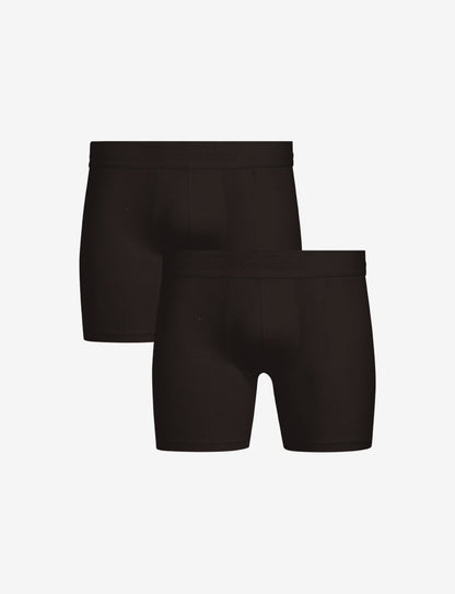 Premier Pima Cotton Boxer Brief 2-Pack - Mens Commando